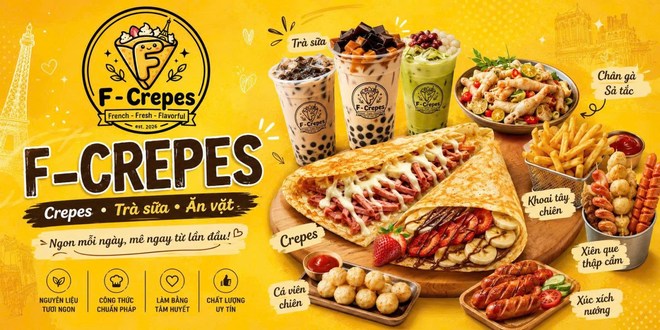 F-Crepes - Ăn Vặt Nha Trang