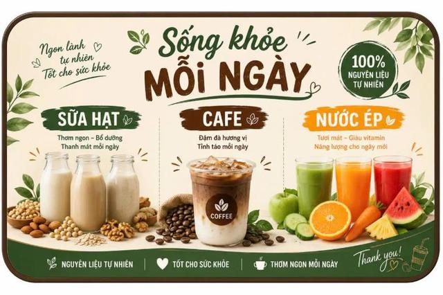 Bếp Mẹo Leo - Sữa Dừa, Sữa Hạt & Cà Phê