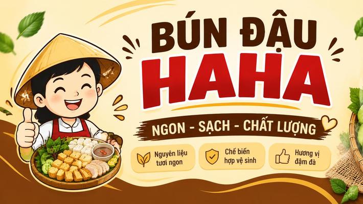 Bún Đậu Ha Ha - Bún Đậu Mắm Tôm - Vĩnh Hưng