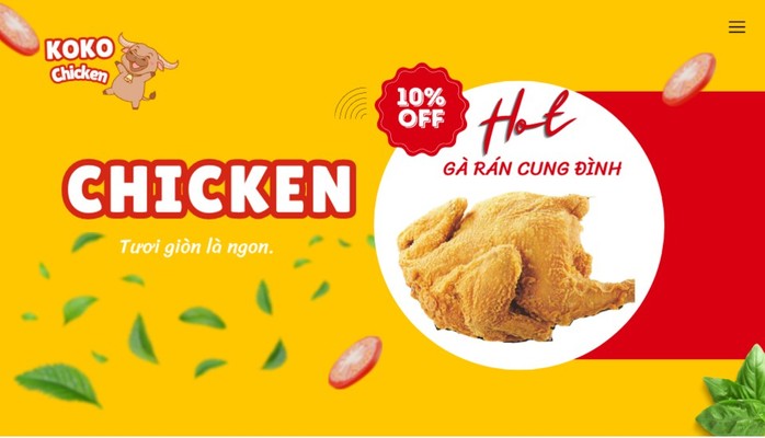 Koko Chicken - Gà Rán Hàn Quốc & Cơm Trộn - Hồ Tùng Mậu