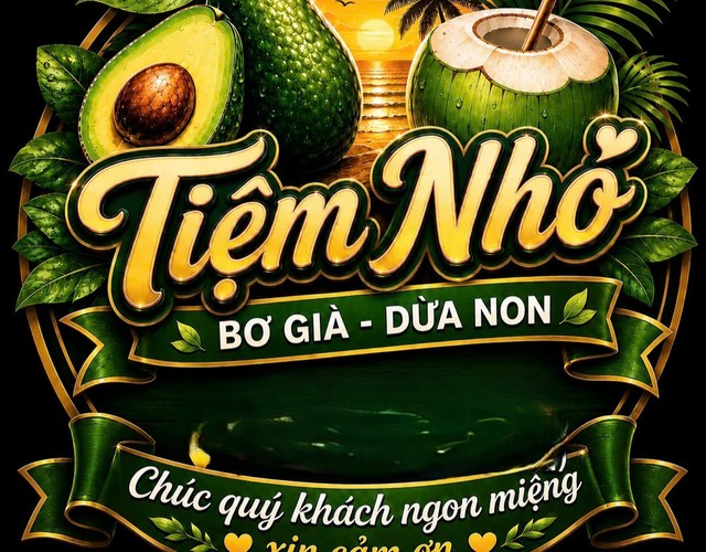 Tiệm Nhỏ - Bơ Già Dừa Non - Nguyễn Đình Chiểu