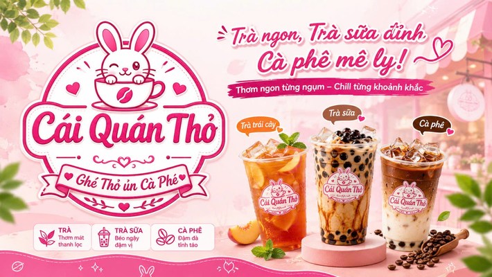 Cái Quán Thỏ - Cafe, Latte & Trà Sữa