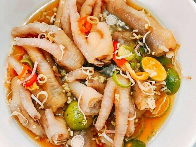 Hằng Kin Kin - Chân Gà Sốt Thái, Sứa Đạn Chân Mèo & Tai Heo Gân Bò Sốt Thái