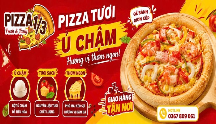 PIZZA 1/3 - Tuy Hoà