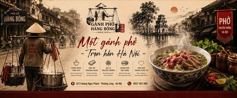 Gánh Phở - Phở Bò & Cơm Rang - 5 Hoàng Ngọc Phách