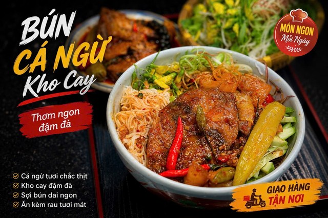 Bún Cá Ngừ Kho Cay - Quang Trung