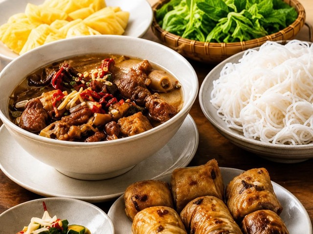 Bún Chả Phủ Lý - Cô Vy