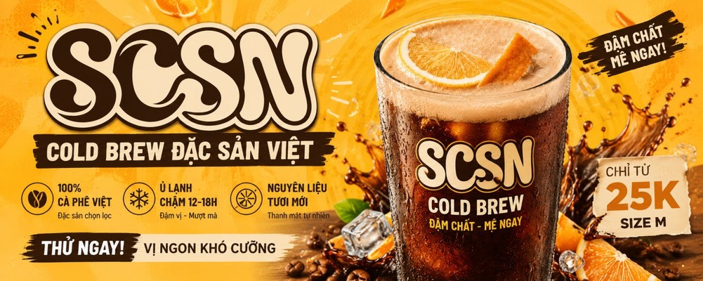 Siêu Chua Hay Siêu Ngậy - Coldbrew Đặc Sản Việt - Nhân Hòa