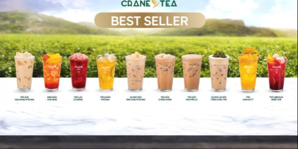 Crane Tea - Trà Sữa Pha Máy & Trà Trái Cây Tươi - Nguyễn Văn Đậu