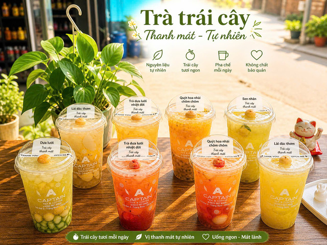 Tiệm Trà Captain - Quốc Lộ 1A