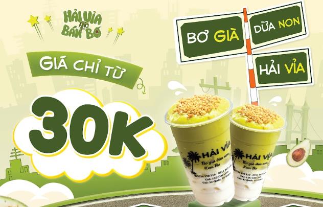 Bơ Già Dừa Non - Hải Vỉa - Bình Thạnh