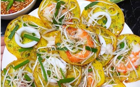 BÁNH XÈO MINI - ĂN VẶT MÈO BÉO