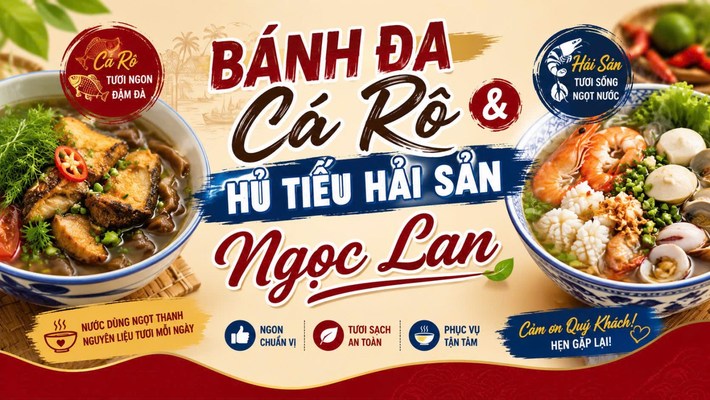 Bánh Đa Cá Rô & Hủ Tiếu Hải Sản Ngọc Lan