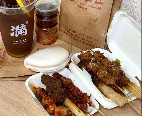 Mãn - Bánh Mì Xiên Nướng