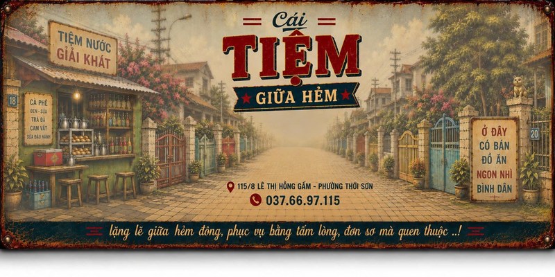 CÁI TIỆM GIỮA HẺM - Lê Thị Hồng Gấm