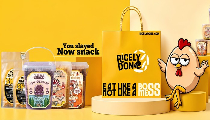 RICELYDONE - Snack Cơm Cháy Thế Hệ Mới - Lê Quang Đạo