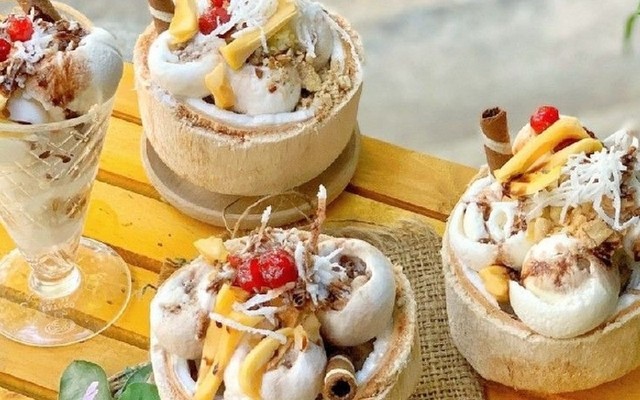KEM MẶT TRỜI - Kem Dừa Mã Lai