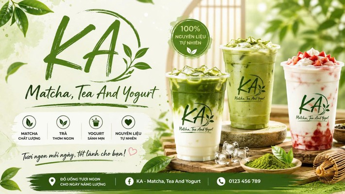 KA - Matcha, Tea And Yogurt