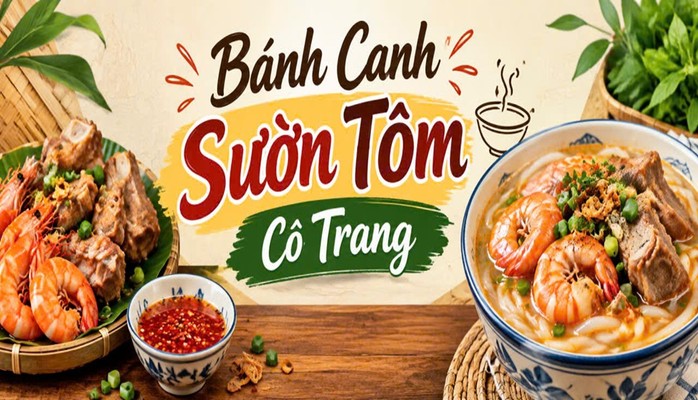 Bánh Canh Sườn Tôm Cô Trang