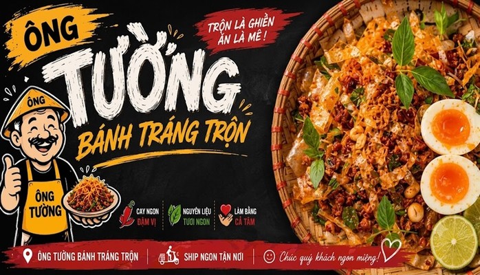 Bánh Tráng Trộn Ông Tường - 856/22 Trần Hưng Đạo