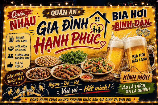Quán Nhậu Bình Dân - Trung Đặng