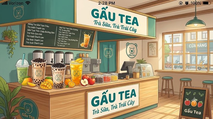 Gấu Tea - 14 Tỉnh Lộ 5