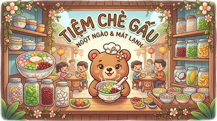 Tiệm Chè Gấu - 166 Phan Huy Chú