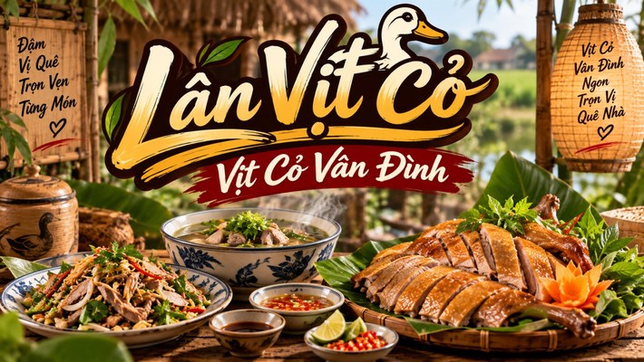 Lân Vịt Cỏ - Vịt Cỏ Vân Đình