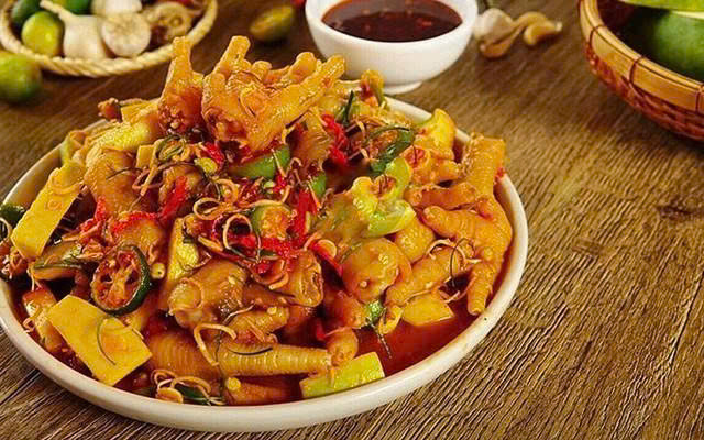 Gỏi Đu Đủ Ánh Thành 84 - Chân Gà Sốt Thái & Gà Ủ Muối - Lê Thị Trung