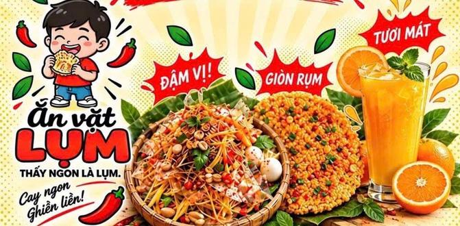 Ăn Vặt Lụm - Bánh Tráng & Cơm Cháy