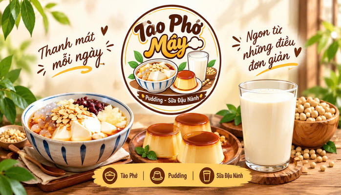 Tào Phớ Mây - Pudding & Sữa Đậu Nành - Tạ Quang Bửu