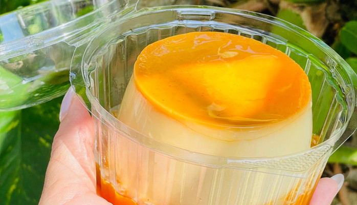 Flan Nướng Khổng Lồ - Bánh Flan - Hẻm 2055 Nguyễn Ái Quốc