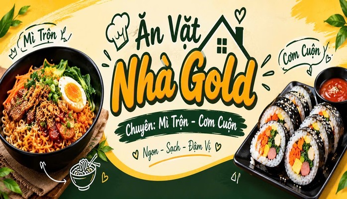 Ăn Vặt Nhà Gold