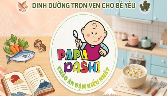 Cháo Dinh Dưỡng Cho Bé - PAPA DASHI - TRẦN QUỐC HOÀN