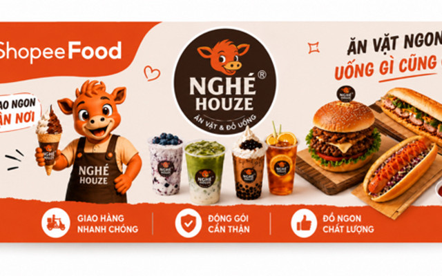 NGHÉ HOUZE - Burgers, Drinks & Snacks - Phạm Cự Lượng