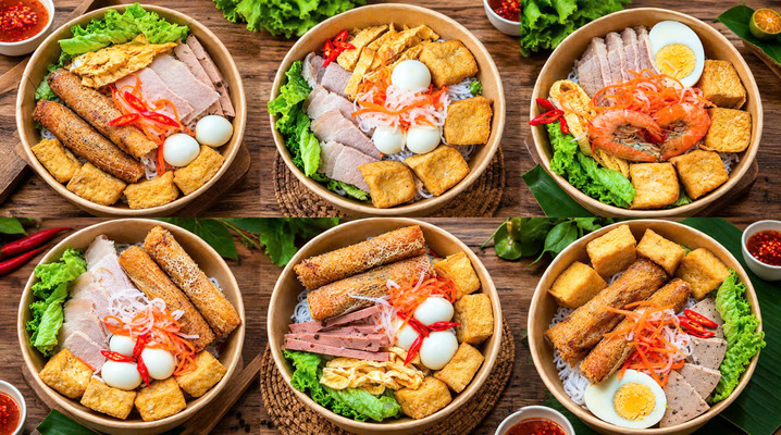 Bếp Chan - Bún Trộn Sốt & Topping