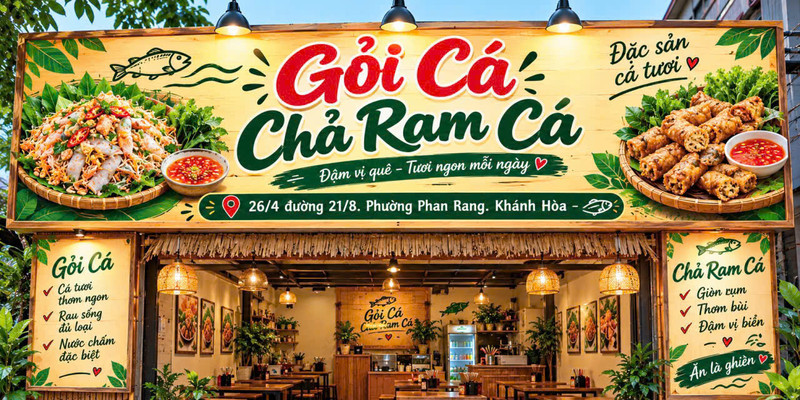 Bếp Mai - Gỏi Cá & Chả Ram Cá - Đường 21/8