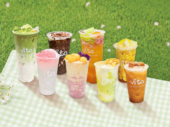 Vita - Trà Sữa Full Topping & Nước Dừa