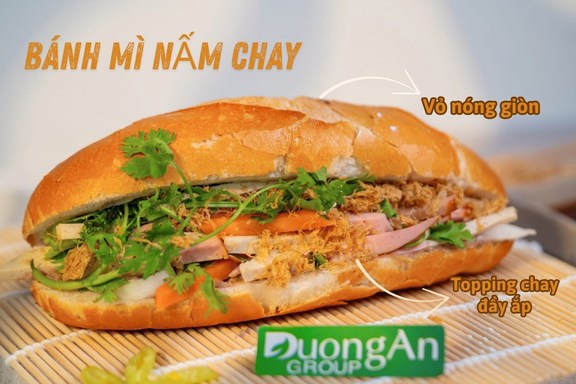 Bánh Mỳ Nấm Chay Dương An - Bình Giã
