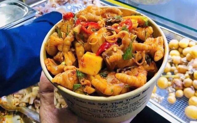 Chân Gà Sốt Thái - Ăn Vặt King76 Food