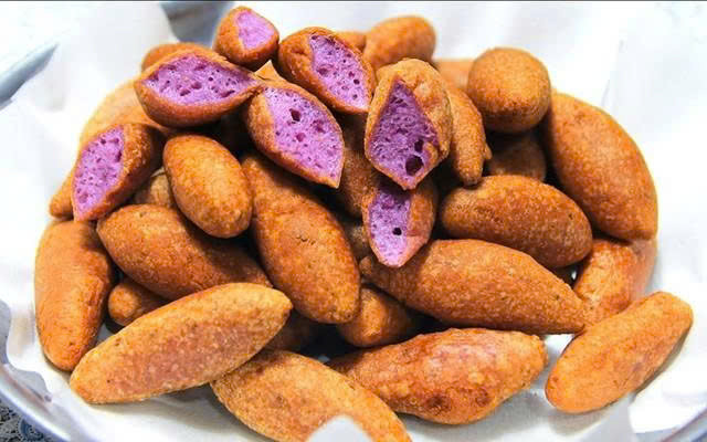 Ăn Vặt Tỏi Tỏi - Bánh Khoai Mỡ - Chợ Thuận Giao