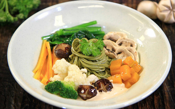 Chay Rau Củ Nấm Vegan - Chợ Bà Chiểu