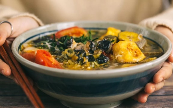 Bún Ốc Sườn Trang Béo