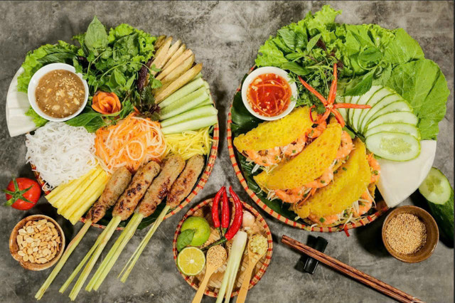 Bánh Xèo - Nem Nướng Tây An