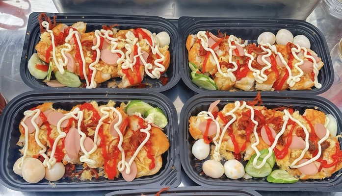 Cay Tê - Bánh Mì Nướng Muối Ớt