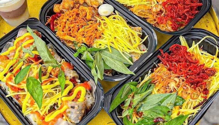 Ăn Vặt Cẩm Nhung - Bánh Tráng Trộn, Trà Sữa & Kem