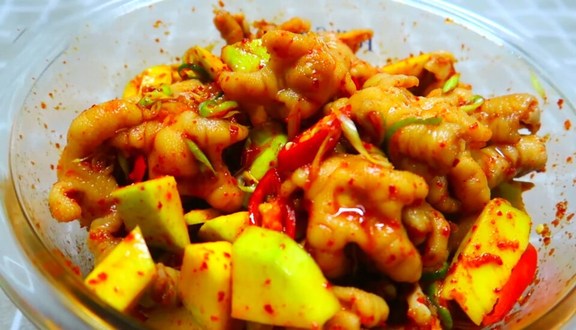 Gà Ủ Muối Ku Ỉn - Chân Gà Sả Tắc & Sốt Thái - TT Văn Giang Ecopark