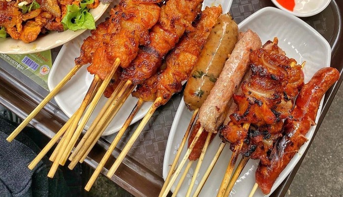 Nam Hà - Thịt Xiên Nướng - Quang Trung