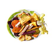 ngon của mít thái sấy giòn lá bàng là sự kết hợp giữa vị ngọt đậm đà tự nhiên của mít, mùi thơm đặc trưng và độ giòn rụm hấp dẫn khi ăn. Loại mít này có ưu điểm là ngọt thanh, hạt nhỏ, ít xơ, và khi sấy sẽ giữ được vị ngọt đậm đà và mùi thơm tự nhiên, mang lại cảm giác ăn không ngán. 
Vị ngọt tự nhiên: Mít lá bàng sấy giữ nguyên vị ngọt tự nhiên của trái cây tươi, tạo nên hương vị ngọt đậm đà đặc trưng. 
Độ giòn hấp dẫn: Khi được sấy khô, miếng mít trở nên giòn rụm, tạo cảm giác thích thú khi nhai. 
Mùi thơm: Mít sấy có mùi thơm quyến rũ của trái mít chín, là một yếu tố làm tăng thêm sự hấp dẫn của món ăn vặt này. 
Thành phần dinh dưỡng: Mít sấy là nguồn cung cấp chất xơ, vitamin và khoáng chất, giúp hỗ trợ tiêu hóa và cung cấp năng lượng. 
