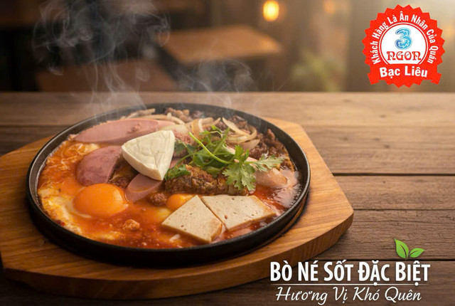 BÒ NÉ 3 NGON BẠC LIÊU